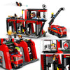 Lego city brandweerkazerne en brandweerauto - 60414
