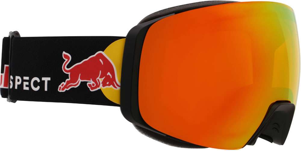 Occhiali Red Bull Spec jon-02re2 arancione con specchio rosso - maschera da sci