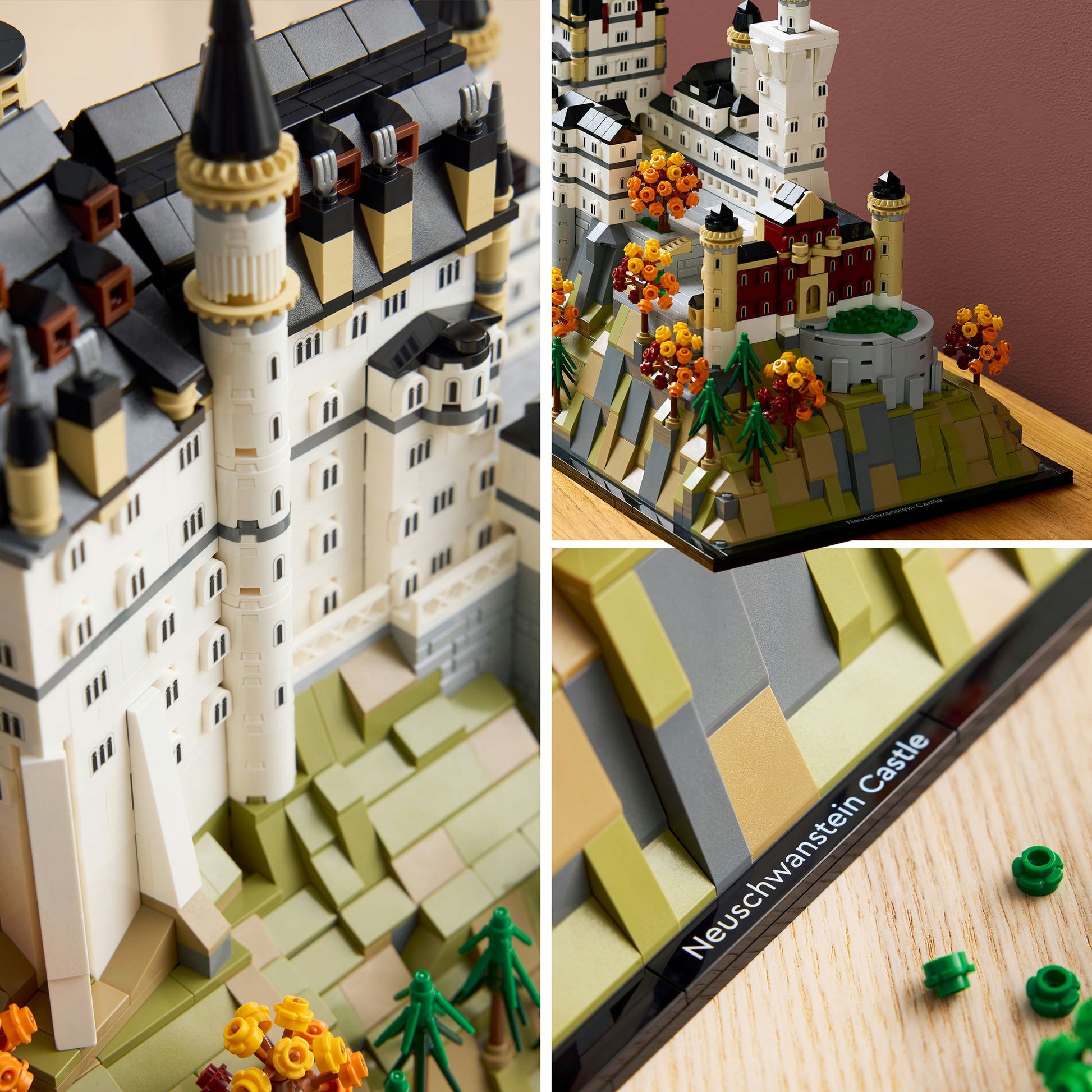 LEGO Architecture 21063 Slot Neuschwanstein Collection Set