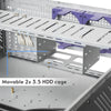Chieftec unc-409s-aio-op custodia rack (nera)