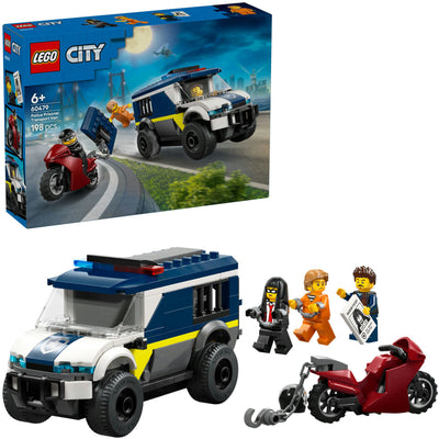 Lego City Police 60479 trasporto prigionieri della polizia | 2 pezzi