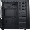 Inter-tech b-42 rgb midi tower behuizing (zwart | 3x usb-a | rgb | window)