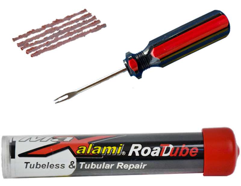 Kit di riparazione tubeless per tubi da strada Maxalami