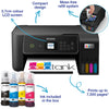 Epson ecotank et-2870 a4 multifunctionele wi-fi-printer met inkttank all-in-one inkjetprinter (zwart, scannen, kopiëren, inclusief tot 3 jaar inkt)
