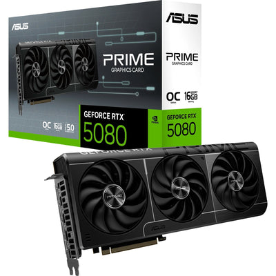 Tarjeta gráfica Asus Prime GeForce RTX 5080 OC (3x Display Port, 1x HDMI)