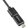 Sharkoon 3-Port USB 3.2 Gen 1 Alluminio Hub + RJ45 Ethernet