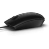 Mouse ottico Dell - ms116 (nero, 1000 dpi)