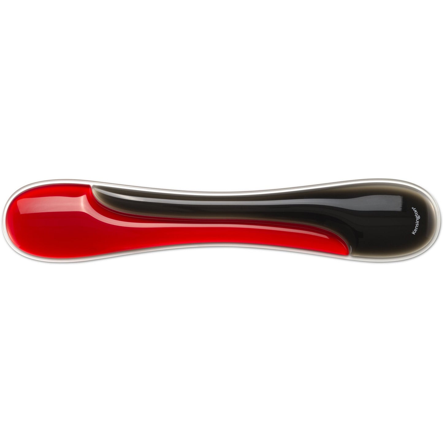 Kensington slim duo gel teclado reposamuñecas reposamuñecas (rojo negro)