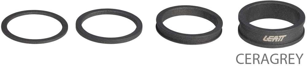 Kit distanziale serie sterzo ceramag con tappo superiore Leatt