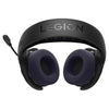 Lenovo legion h410 draadloze gamingheadset over-ear gaming headset (zwart paars, bluetooth, 2,4 ghz, playstation 4, playstation 5, nintendo switch, pc)