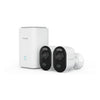 Reolink home hub1 met 2x b350 en 1x solar panel 2 usb-c beveiligingscamera (wit)
