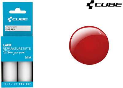 Rotulador de retoque Cube rojo fuego