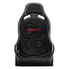 Silla de carreras con simulación de retroalimentación háptica es1 de Next Level Racing (negra)