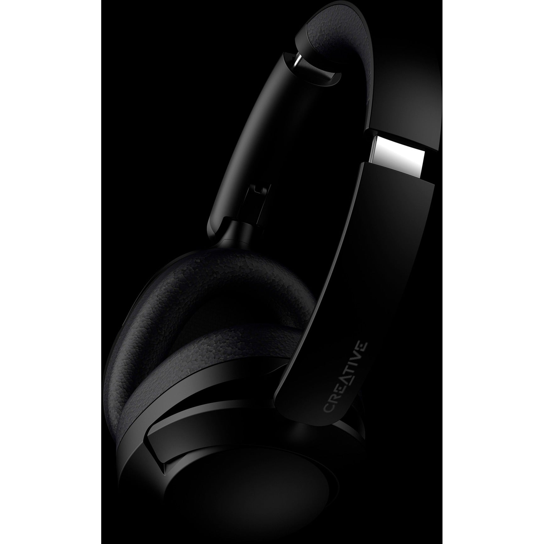 Creative zen hybrid 2 over-ear hoofdtelefoon (zwart, bluetooth 5.2, usb-c, hybride anc)
