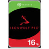 Seagate ironwolf pro 16 tb harde schijf (st16000nt001, sata 600, 24 7)