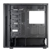 Silverstone seta q1 midi tower behuizing (zwart | 2x usb-a | 1x usb-c)