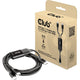 Club 3d usb-c naar 2x usb-c splitterkabel (zwart, 1,83 meter, max. 100 w)