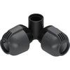 Gardena hoekstuk 25 mm x 3 4 binnendraad verbinding (zwart grijs)