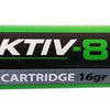 Cartuccia co2 Aktiv-8 da 16 g con filettatura