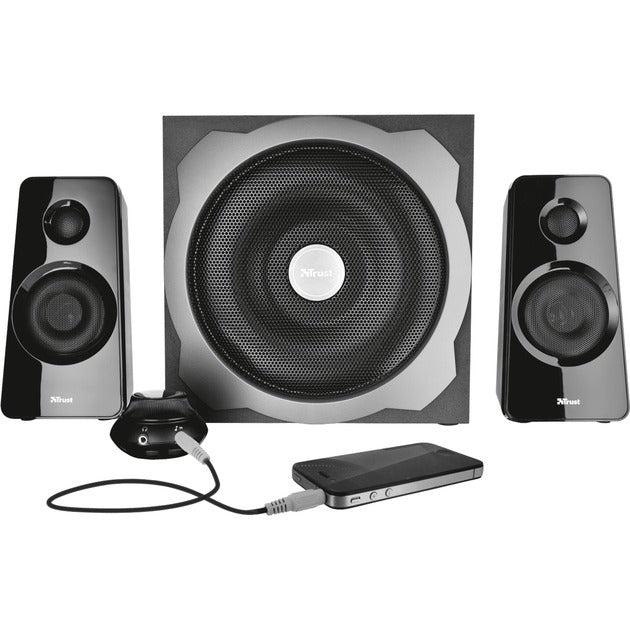 Confiar en el conjunto de altavoces de subwoofer de Tytan 2.1