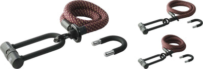 Occhiello Texlock u x - u-lock incl. cavo tessile con anima in acciaio