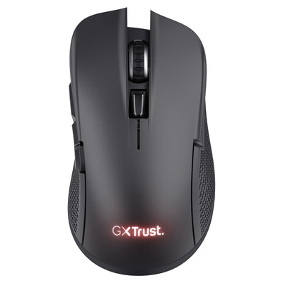 Mouse da gioco wireless Trust GXT 931 YBar (nero, 200 - 7.200 dpi, USB Bluetooth da 2,4 GHz)