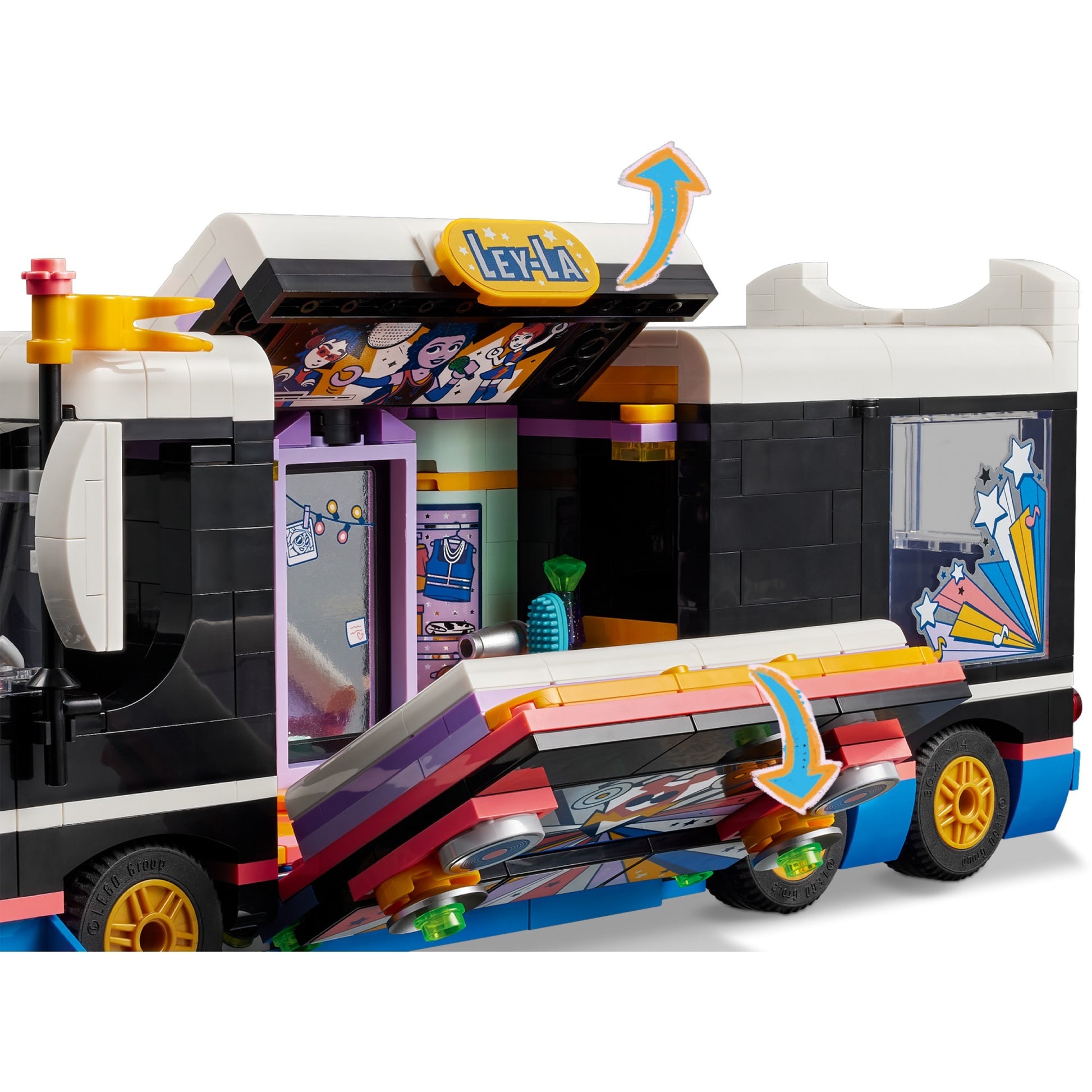 Lego LEGO Friends 42619 Autobús turístico de Popstar