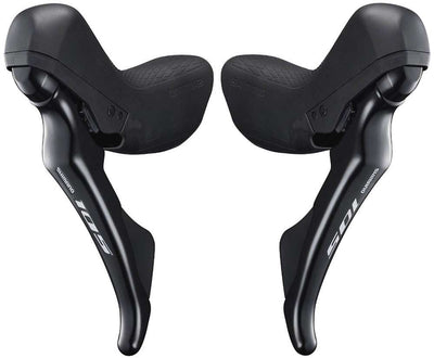 Juego de mandos duales shimano 105 st-r7020 2x11 velocidades sti