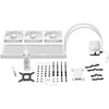¡Tranquilizarse! Bucle de luz 360 mm argb blanco