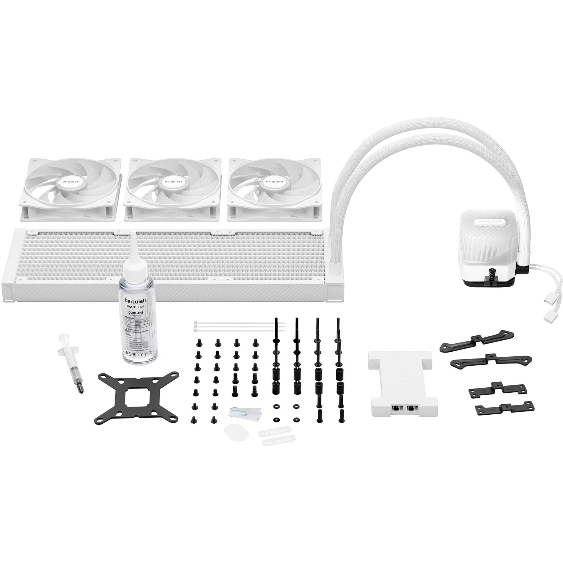 ¡Tranquilizarse! Bucle de luz 360 mm argb blanco