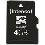 Intenso microsdhc 4gb class 10 geheugenkaart (incl. sd adapter) - afbeelding 3