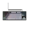Lorgar azar 514tkl, teclado para juegos (blanco, diseño estadounidense, logar dream, tkl, rgb)