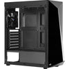 Aerocool shard midi tower behuizing (zwart | 3x usb-a | rgb | window)
