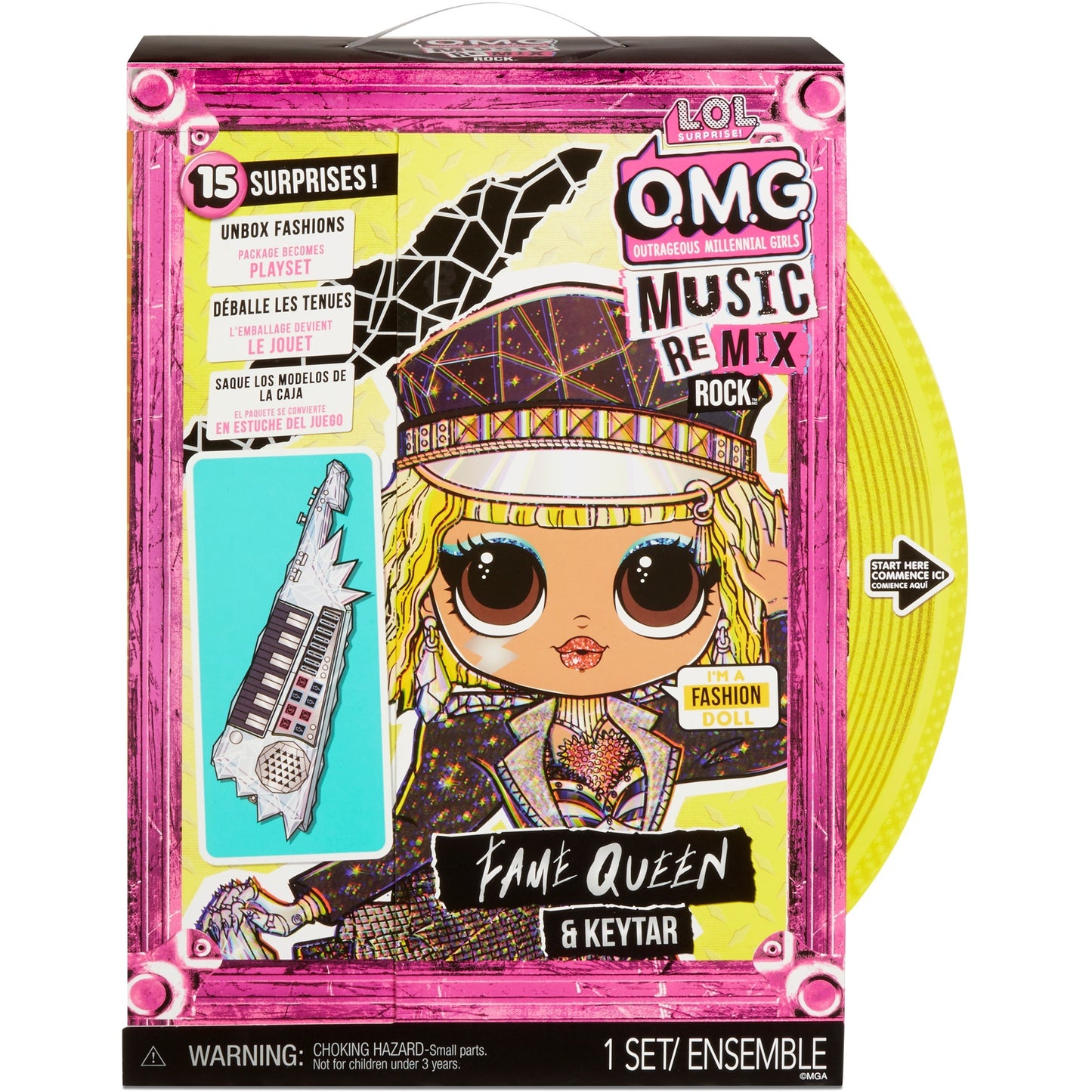 JAJAJA. Sorpresa OMG Pop Remix Rockfame Queen y Keytar