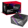 Asus rog strix platinum modulaire 1000 watt voeding (zwart, 1x 12v-2x6, 4x pcie)