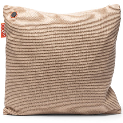 Acogedor un tejido de 45 x 45 cm cojín de calor inalámbrico