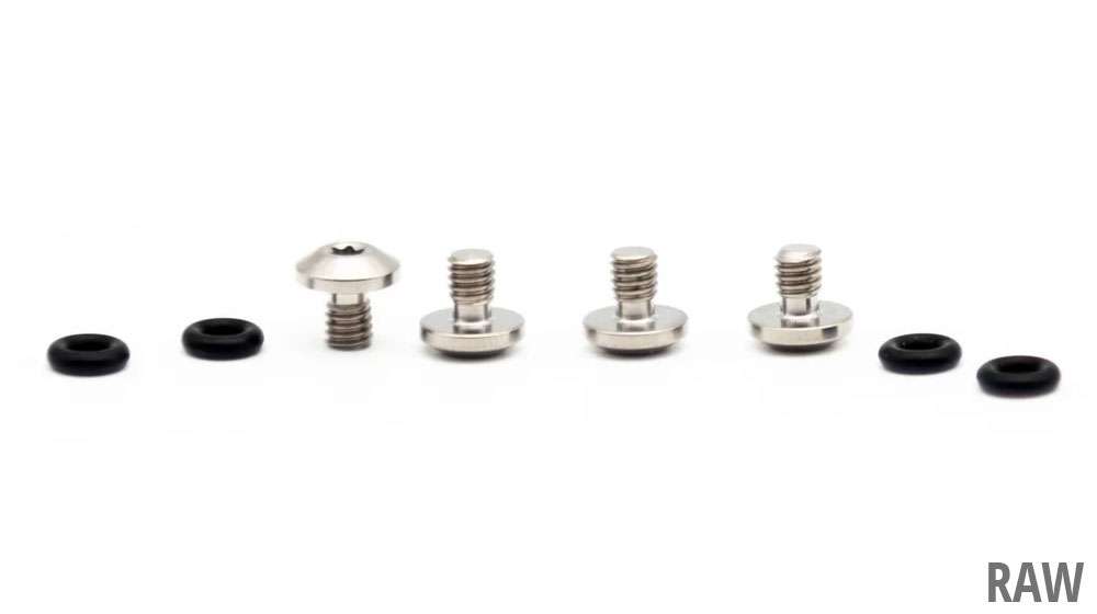 Juego de tornillos de titanio componentes roble para aceite mineral sram bleedport (4 piezas)