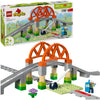 LEGO LEGO DUPLO TOWN 10426 Puente de trenes y rieles de expansión set