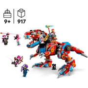 Lego dreamzzz - coopers robotdinosaurus c. rex constructiespeelgoed (71484) - afbeelding 2