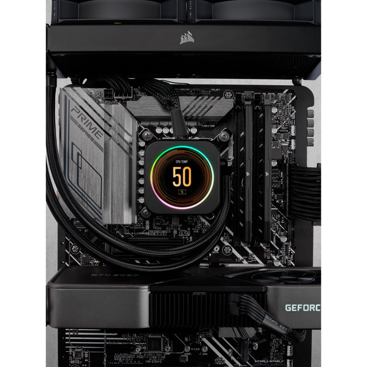 Corsair vengeance 32 gb ddr5-5200 (2x 16 gb) werkgeheugen (zwart, cmk32gx5m2b5200c40, xmp 3.0)