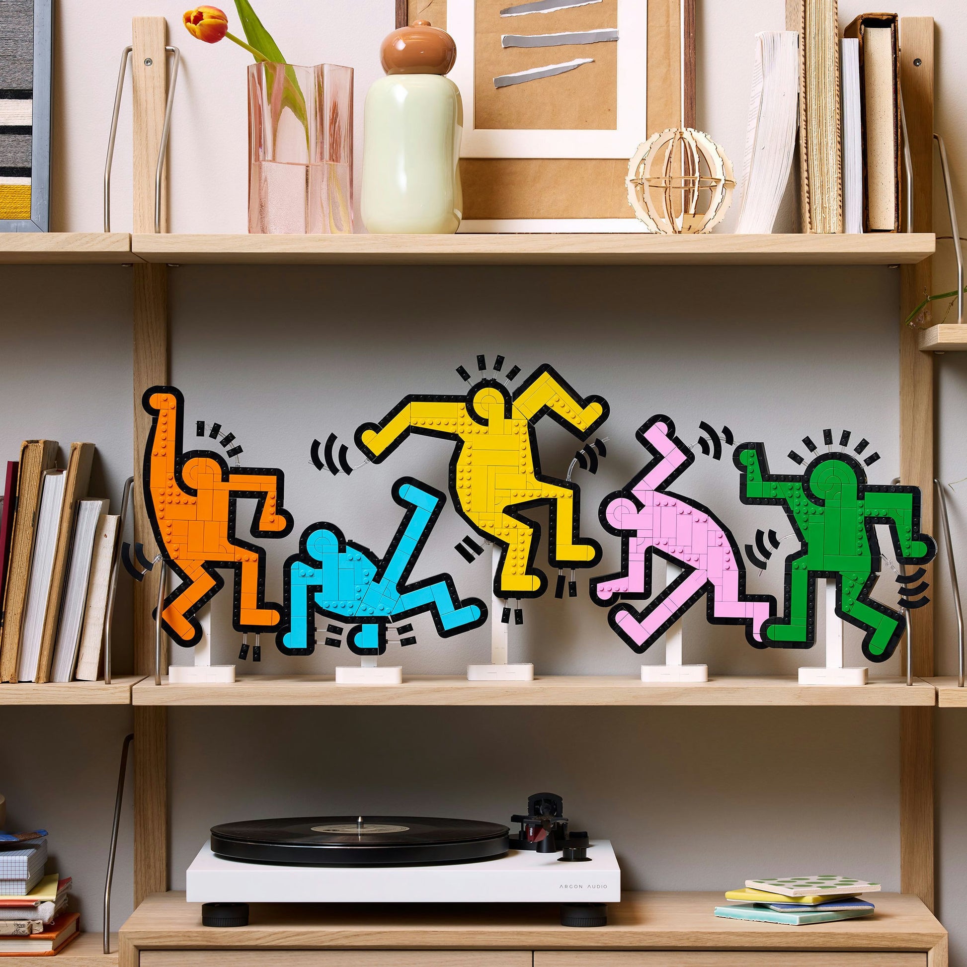 LEGO Art 31216 Keith Haring Dancing Figuras