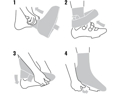 Copriscarpe da strada impermeabili Gripgrab pacr