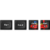 Teclado mecánico inalámbrico de diario de graffiti Iqunix F97