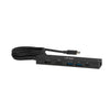 Club 3D CSV-2555 7-1 Hub USB-C a HDMI (Negro, 4K60Hz, PD3.1 140W, USB-A, USB-C, LAN, MicroSD)