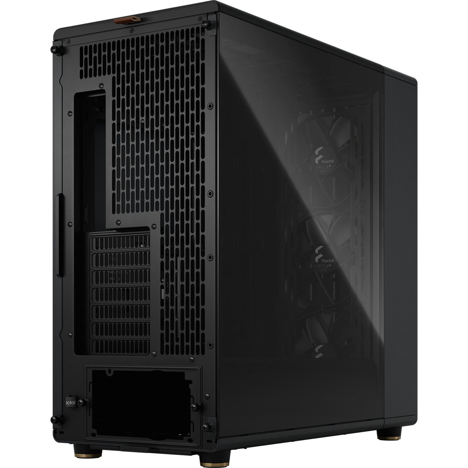 Diseño fractal North XL Charcoal Black TG Dark