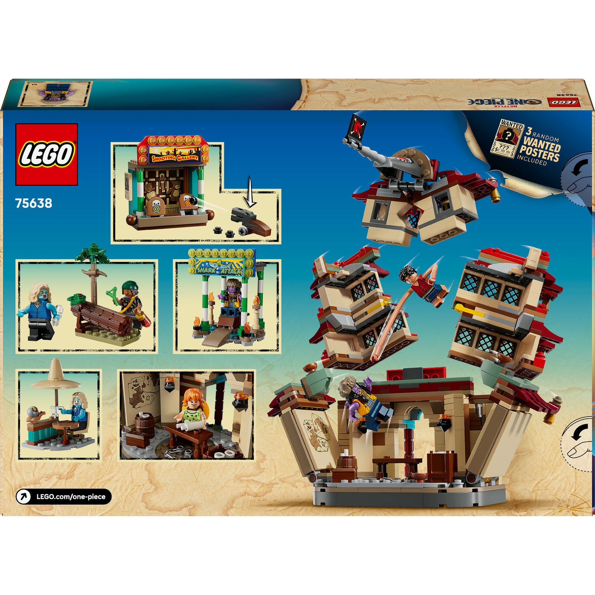 LEGO 75638 Una esmalte de la batalla en Arlong Park