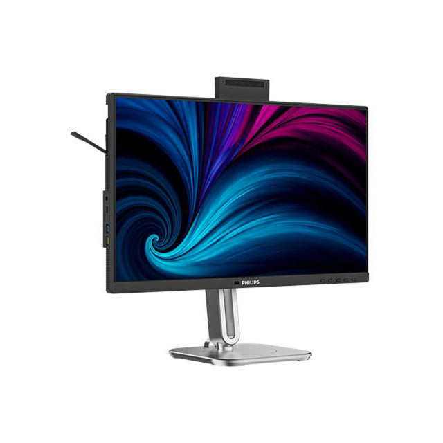 Monitor LED Philips 27b2u4601h 00 27 (nero argento, HDMI, porta display, USB-C, webcam, 120 Hz)