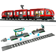 Lego city stadstram en station - 60423 - afbeelding 4