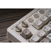 8bitdo retro mechanical keyboard m edition (grijs, us lay-out (qwerty), kailh box white, 80% (tkl), bluetooth low energy, wireless 2.4g, usb)