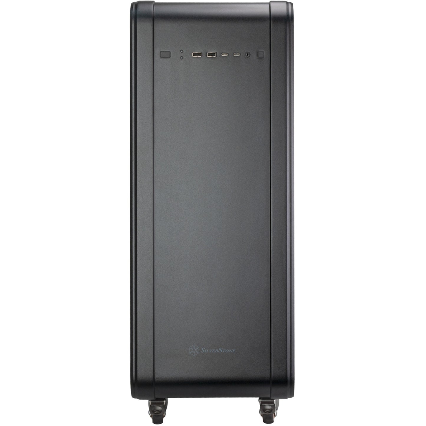 Custodia Silverstone alta t1 big tower (nera | 2x USB-A | 2x USB-C)